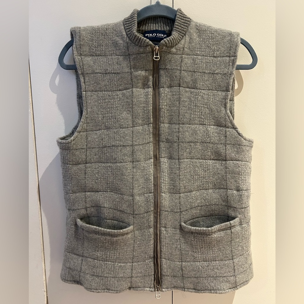 Polo Golf Ralph Lauren cashmere and lambswool vest size M